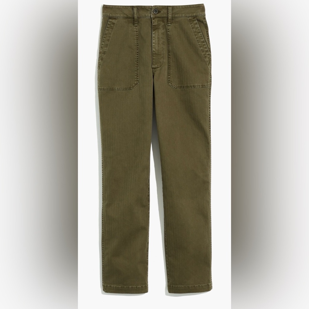 Madewell The Curvy Perfect Vintage Straight Workwear Pants